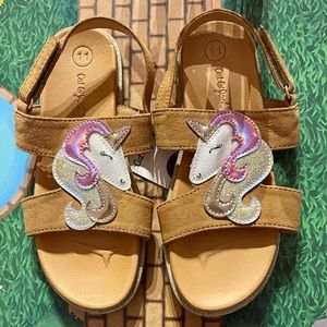 Cat & Jack Unicorn Sandals